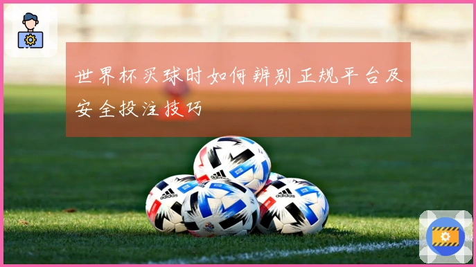 世界杯买球时如何辨别正规平台及安全投注技巧